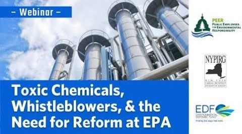Webinar | Toxic Chemicals, Whistleblowers, and the Need for Reform at EPA